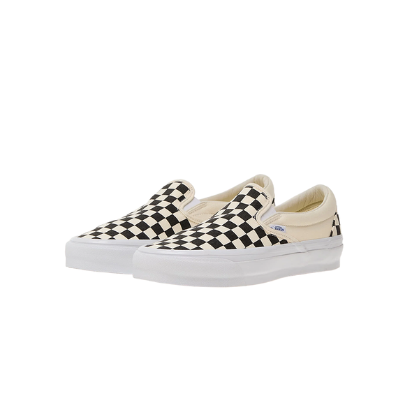 VANS - LX SLIP ON REISSUE 98 CHECKBOARD BLACK/OFF