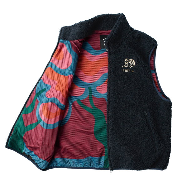 PARRA -  CHEST ALIEN VEST MIDNIGHT BLUE