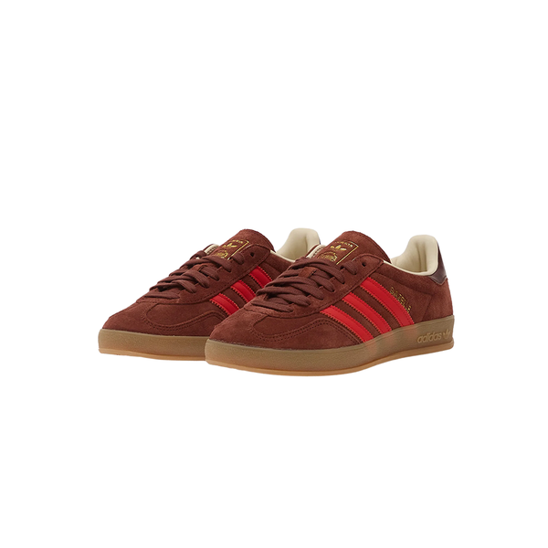 ADIDAS ORIGINALS - GAZELLE INDOOR BROWN/RED/GUM