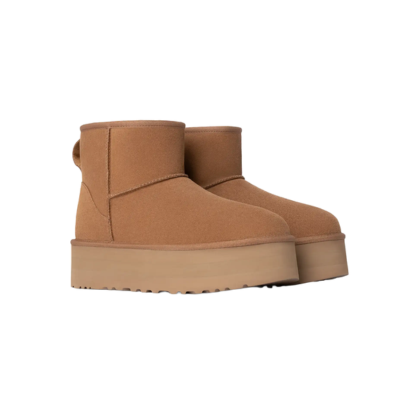 UGG - W CLASSIC MINI PLATFORM CHESTNUT