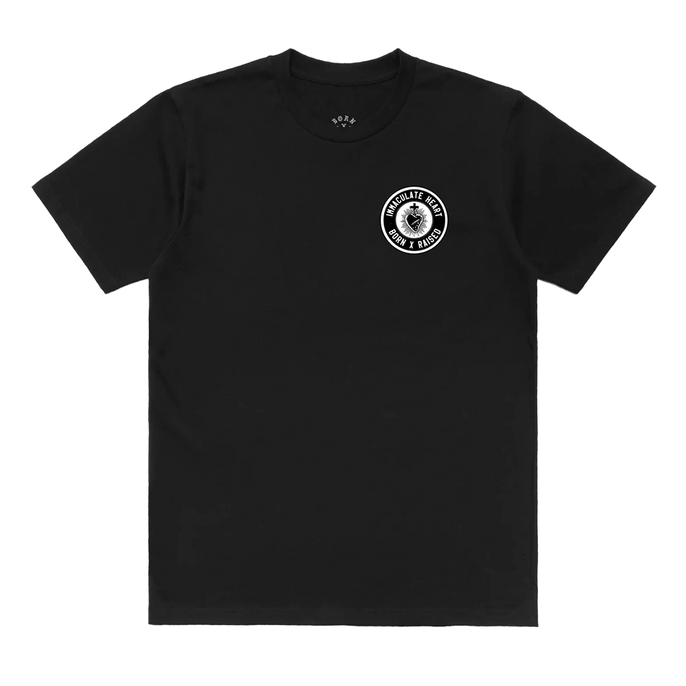 BORN X RAISED - IMMACULATE TEE BLACK