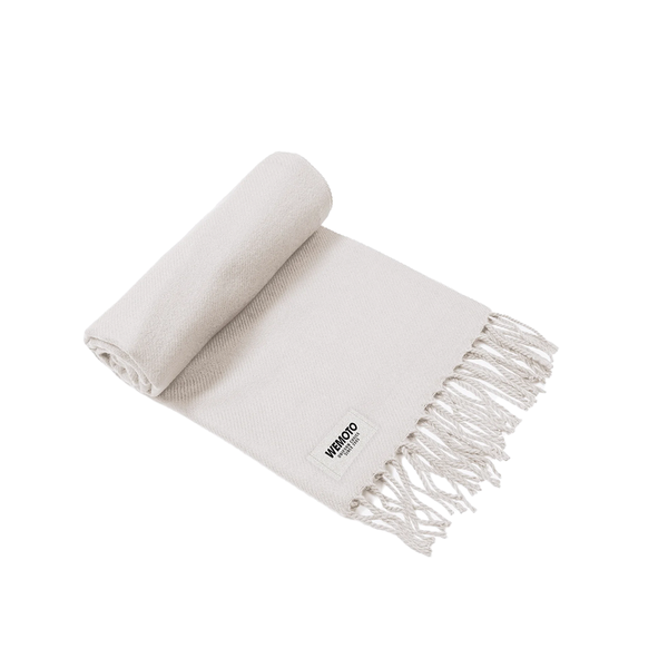 WEMOTO - ALSTON OVERSIZED SCARF ALMOND