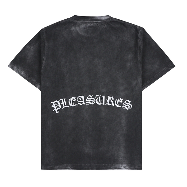 PLEASURES - SPRAY OE SHIRT BLACK