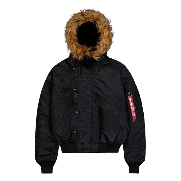 ALPHA INDUSTRIES - N-2B HERITAGE WINTER JACKET BLACK