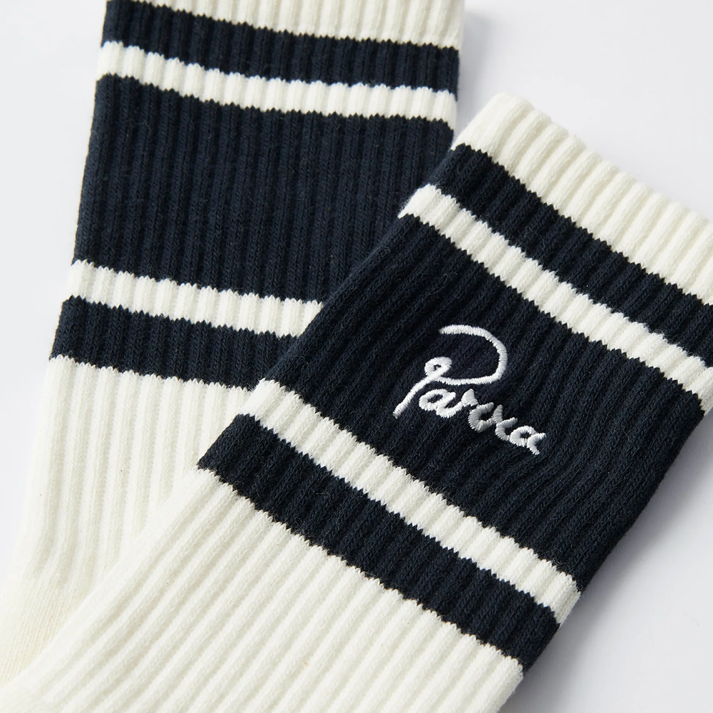 PARRA -  CREW SOCKS WHITE