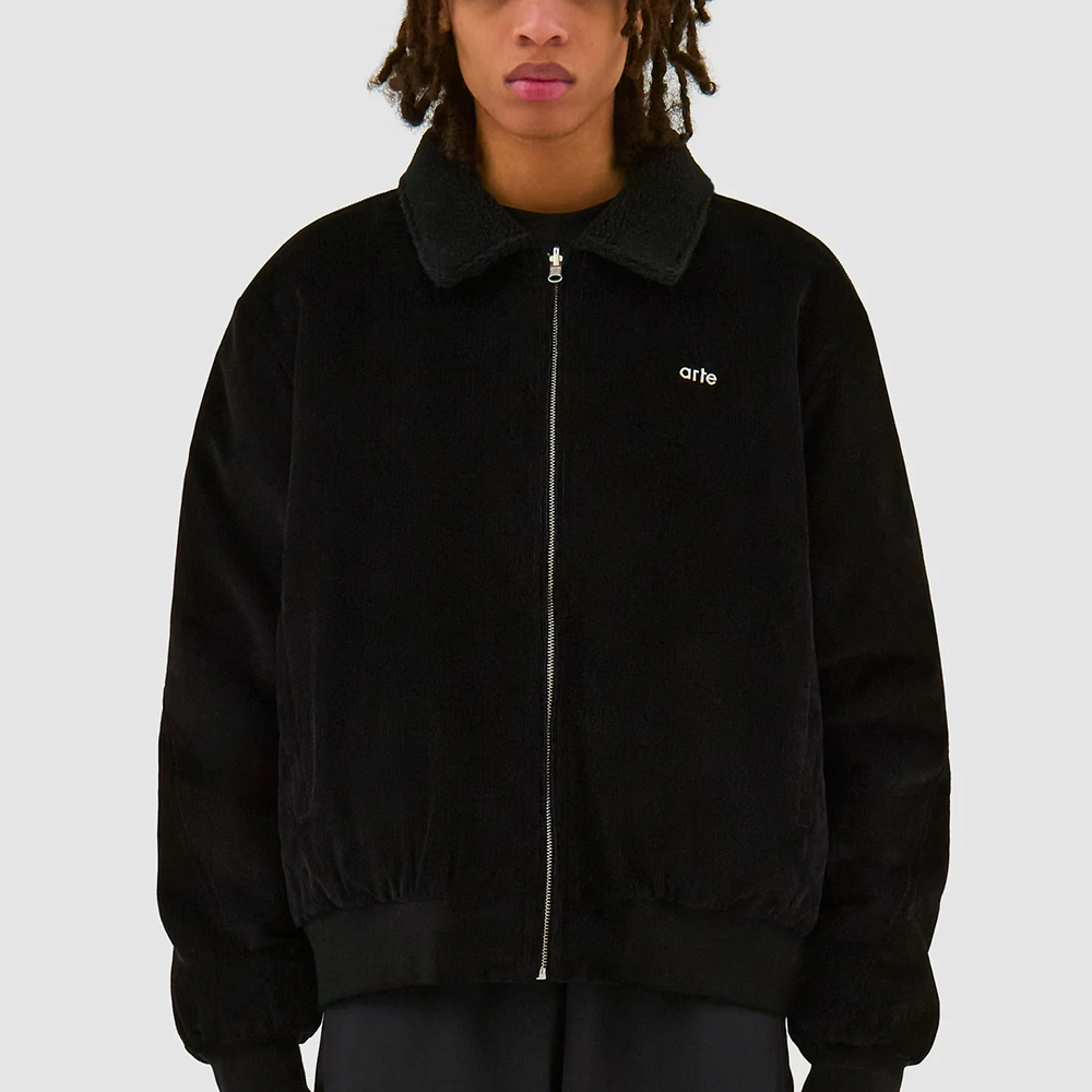 ARTE - SHERPA JACKET BLACK