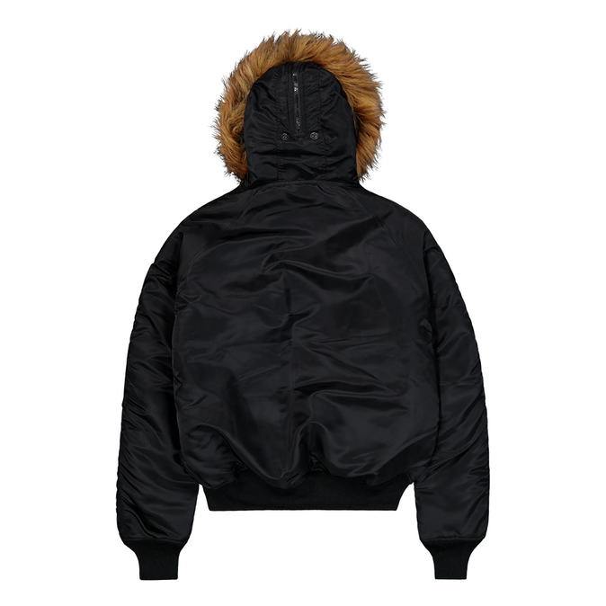 ALPHA INDUSTRIES - N-2B HERITAGE WINTER JACKET BLACK