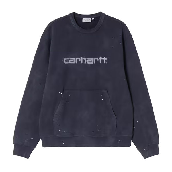 CARHARTT WIP - PAINTER SWEAT DARK NAVY WASHED