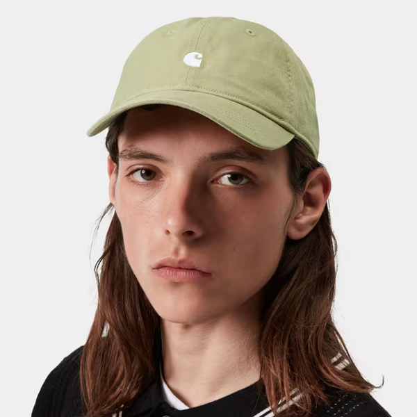 CARHARTT WIP - MADISON LOGO CAP GENTLE GREEN