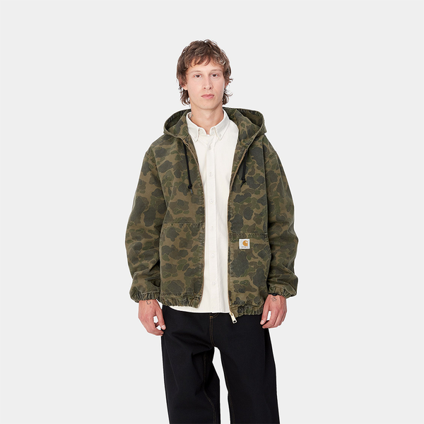 CARHARTT WIP - DUCK ACTIVE JACKET CAMO DUCK GREEN