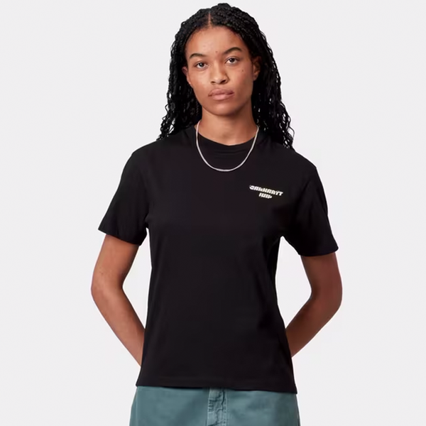 CARHARTT WIP - W' S/S WIPTOPIA T-SHIRT BLACK
