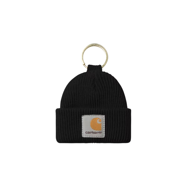 CARHARTT WIP - MINI WATCH HAT KEYCHAIN BLACK