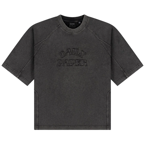 DAILY PAPER - BOXY WASHED BLACK RAGLAN DIAS