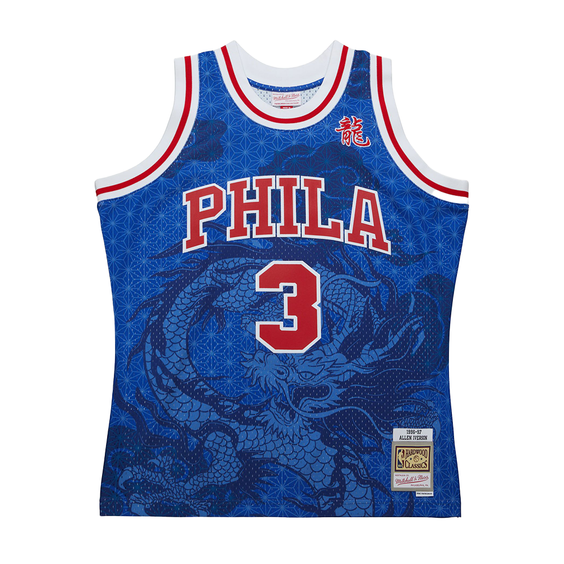 MITCHELL & NESS - ALLEN IVERSON 76ERS 1996-97 ASIAN HERITAGE 6.0