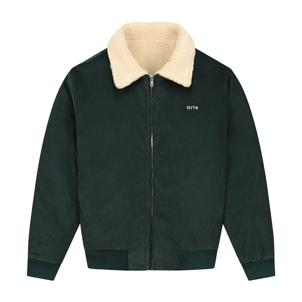 ARTE - SHERPA JACKET GREEN