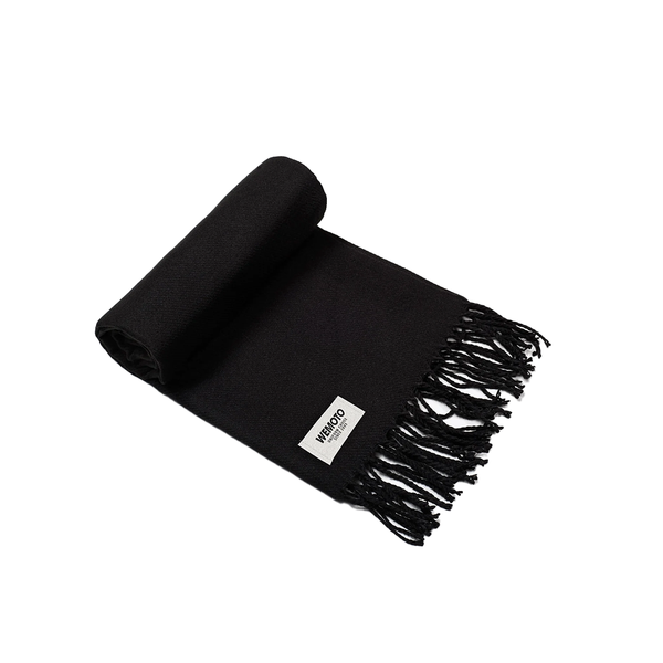 WEMOTO - ALSTON OVERSIZED SCARF BLACK