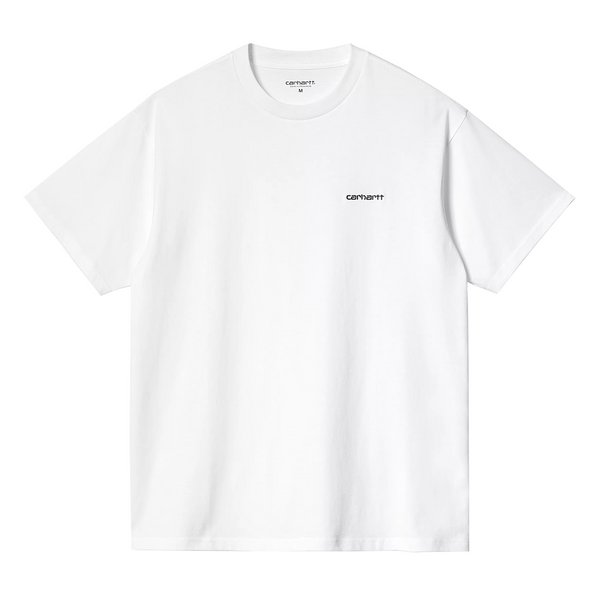 CARHARTT WIP - S/S SCRIPT EMBROIDERY T-SHIRT WHITE/BLACK