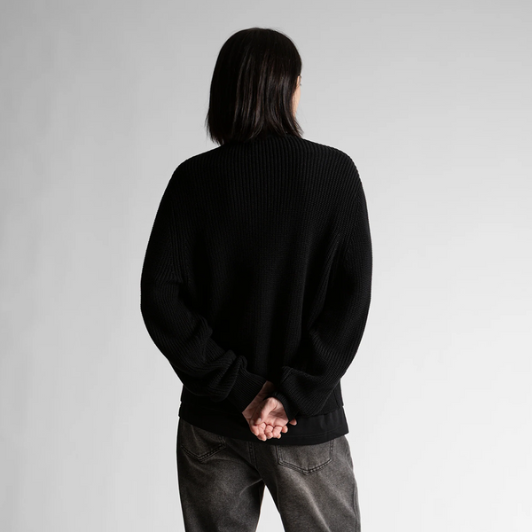 WASTED PARIS - SCRIPT CARDIGAN BLACK