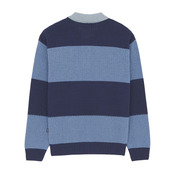 IUTER - SOULS KNIT POLO BLUE