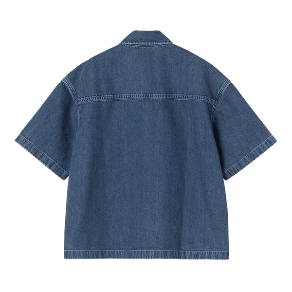 CARHARTT WIP - LOVILIA SHIRT BLUE STONE WASHED