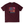 PARRA - TRIPPED UP T-SHIRT DARK RED