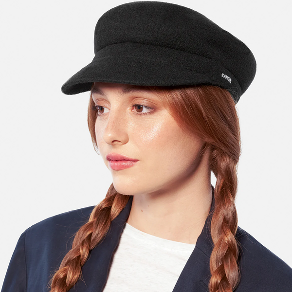 KANGOL - WOOL ENFIELD BLACK