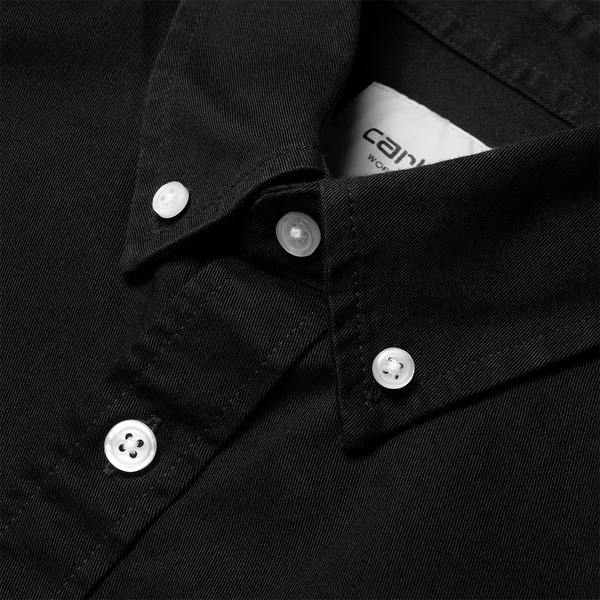 CARHARTT WIP - L/S MADISON SHIRT BLACK/WAX