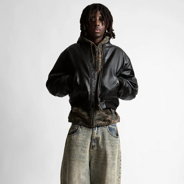 WASTED PARIS - BOMBERS KINGDOM FAUX LEATHER