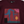 PARRA - TRIPPED UP T-SHIRT DARK RED