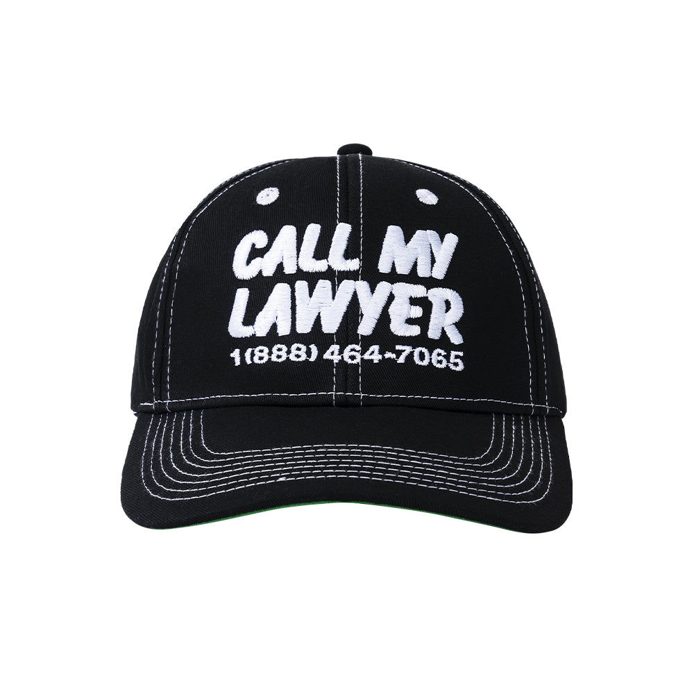 MARKET - CALL MY LAWYER 6 PANEL HAT BLACK