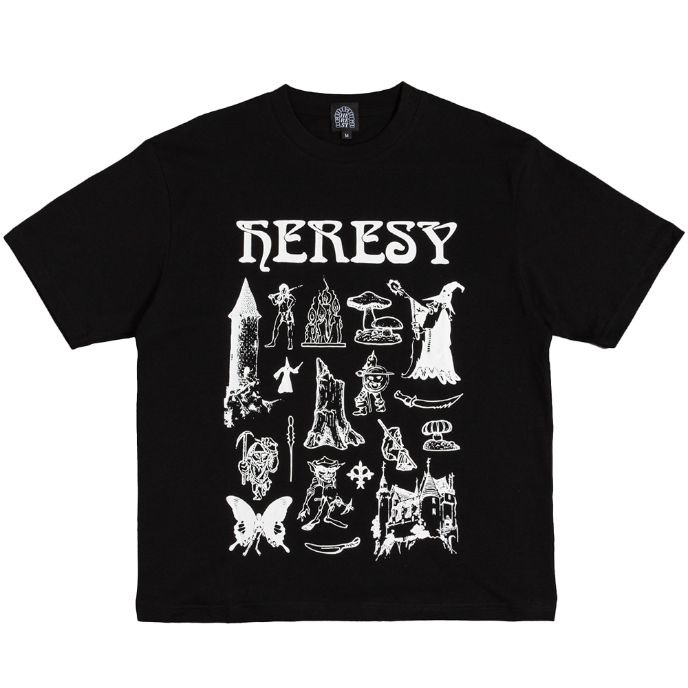 HERESY - ENTHUSIAST T-SHIRT BLACK