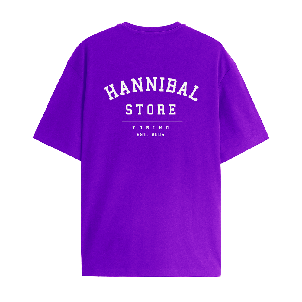 HANNIBAL STORE - LOGO T-SHIRT PURPLE