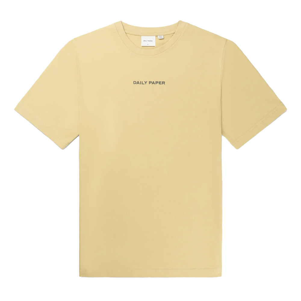 DAILY PAPER - LOGO TYPE T-SHIRT BEIGE