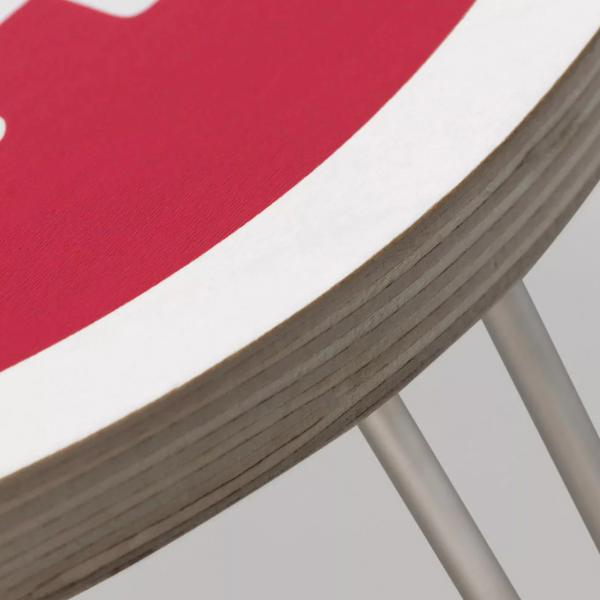 CARHARTT WIP - HEART FOLDING TABLE RED