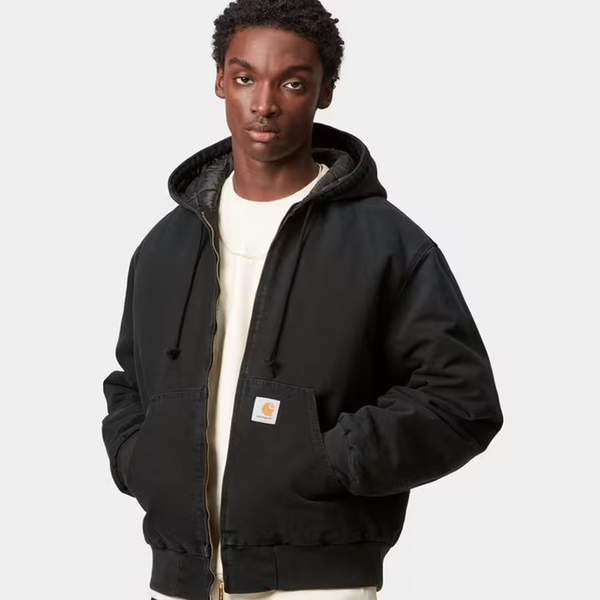 CARHARTT WIP - OG ACTIVE JACKET "DEARBORN" JACKET BLACK