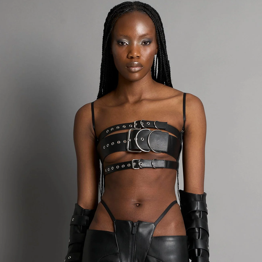 NAMILIA - BELT TOP BLACK