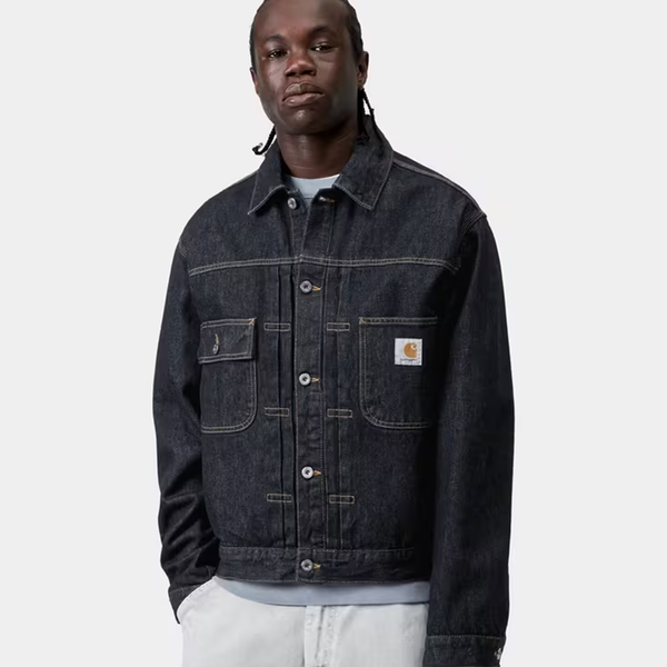 CARHARTT WIP - BELMAR JACKET BLUE RINSED