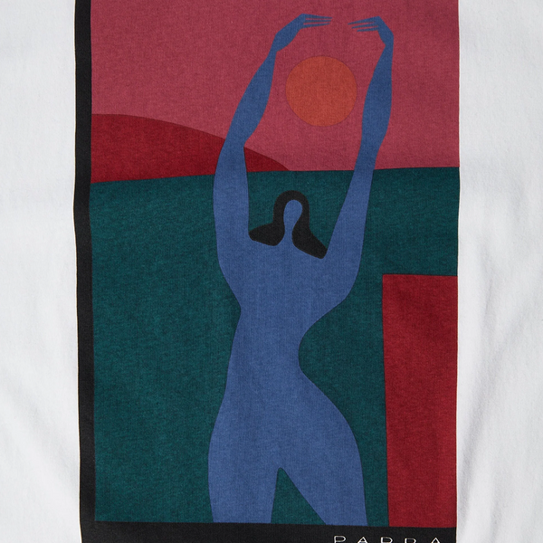 PARRA - PROTECT THE SUN T-SHIRT WHITE