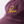 PARRA - SCRIPT LOGO 6 PANEL HAT DARK VIOLET