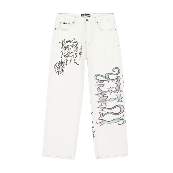 IUTER - B.A.D BAGGY DENIM PANTS