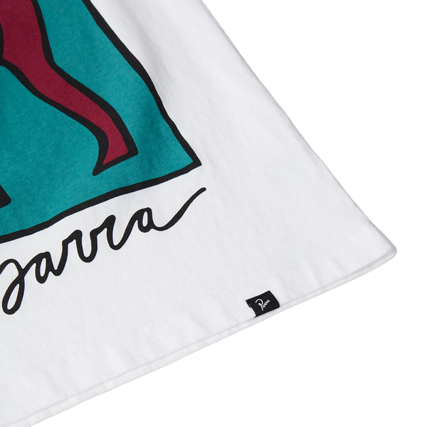 PARRA - BEAR DOG HAMMER T-SHIRT WHITE
