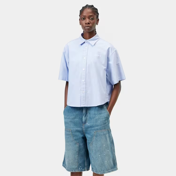 CARHARTT WIP - W' S/S KAIA SHIRT BLEACH