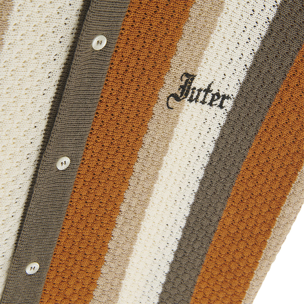 IUTER - STRIPED KNIT T-SHIRT