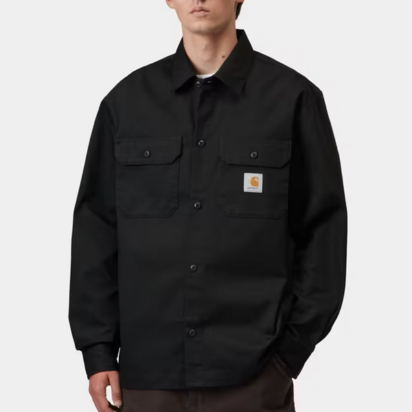 CARHARTT WIP - L/S CRAFT SHIRT BLACK