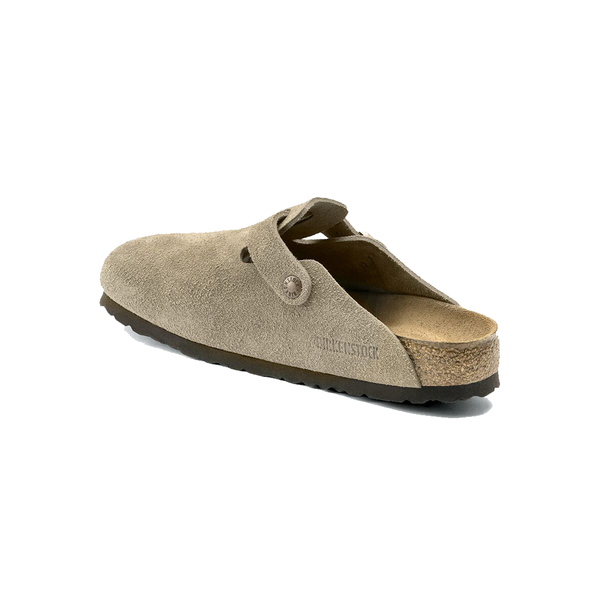 BIRKENSTOCK - BOSTON SFB TAUPE SUEDE LEATHER