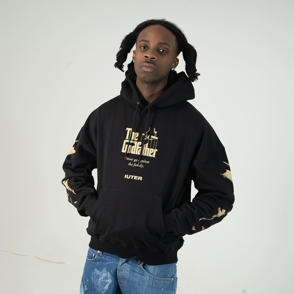 IUTER - THE GODFATHER: WORLDWIDE HOODIE BLACK