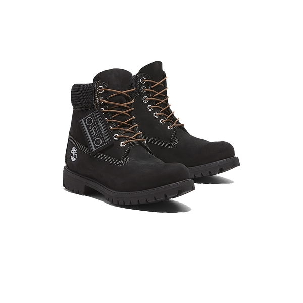 TIMBERLAND - W' PREMIUM 6 IN WATERPROOF BOOT BLACK NUBUCK