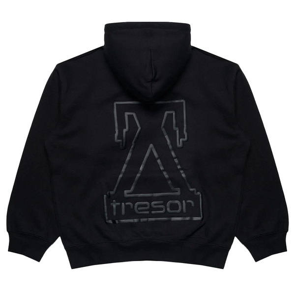 CARHARTT WIP X TRESOR - BASEMENT HOODED SWEATSHIRT BLACK