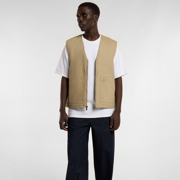 DICKIES - DUCK CANVAS GILET DESERT