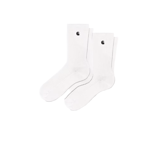 CARHARTT WIP - MADISON PACK SOCKS WHITE/BLACK